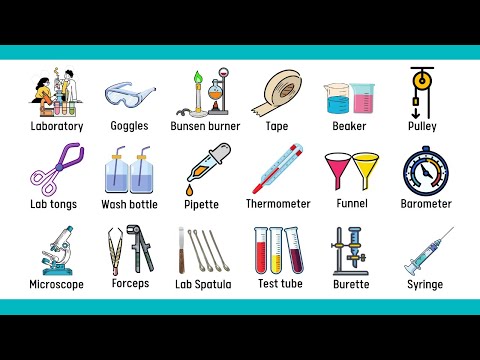 50+ Laboratory Equipment Names and Vocabulary Instrument List In English | Lab Equipment Names