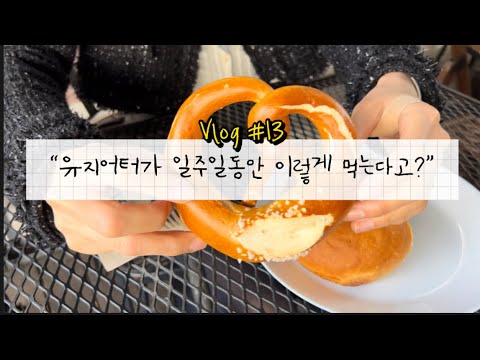 Vlog #13 | 유지어터가 일주일동안 이렇게 먹는다고?(이태원브런치,피크닉,파리크라상,집들이,인생삼겹살,베이커온도,스팸김치볶음밥,딸기,과자 등등)