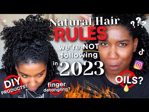 Natural Hair RULES WE'RE NO LONGER FOLLOWING IN 2023 | Naptural85