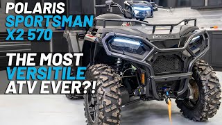 The Sportsman X2 570 - The Most Versatile ATV| SHOP TALK  EP. 45 | Polaris Off Road