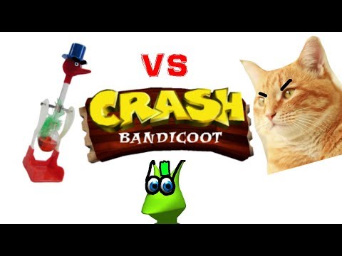 Rev VS Flamey VS Iggy - Crash Bandicoot Race