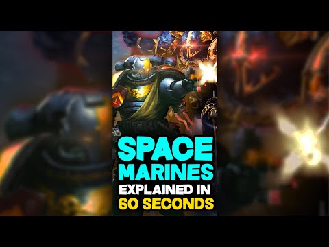 SPACE MARINES explained in 60s - Warhammer40k Lore #warhammer40klore #warhammer40k #warhammer40kmeme