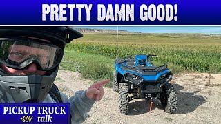 2024 Polaris Sportsman 570 Trail Walk around, Dirt Road Driving