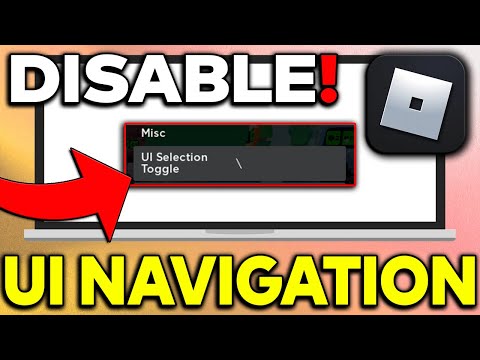 How To Disable UI Navigation In Roblox (FIX Can't Move Glitch)