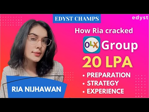 Edyst Champs - Ria | 20 LPA+ | OLX Group