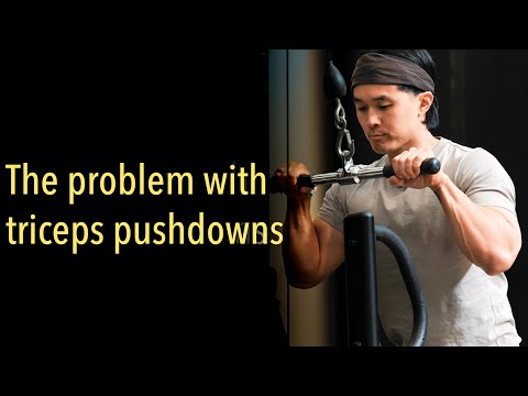 Triceps Pushdowns Are Really Complicated