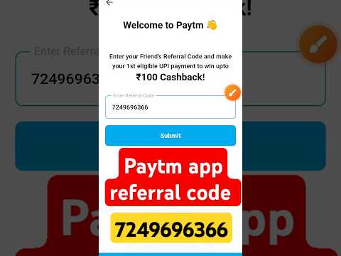 paytm referral code #shorts #ytshorts #paytm #viralvideo #song #referralcode #trending #viralshorts