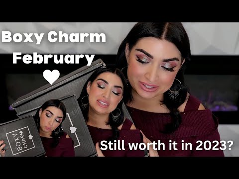 Boxycharm Premium Unboxing February 2023 - My sister forced me into agreeing to this thumbnail