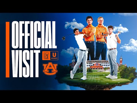 A weekend with Auburn Golf | PGA TOUR University | Official Visit Ep. 01