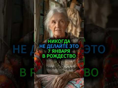 Никогда не делайте это 7 января, в Рождество #эзотерика #гороскоп #предсказание #гадание #таро