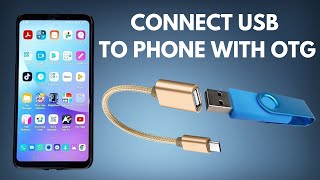 How to use a USB OTG cable in Android phones to transfer photos and other files