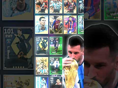 leo Messi All Card In eFootball Mobile #efootball #efootball2024 #pes