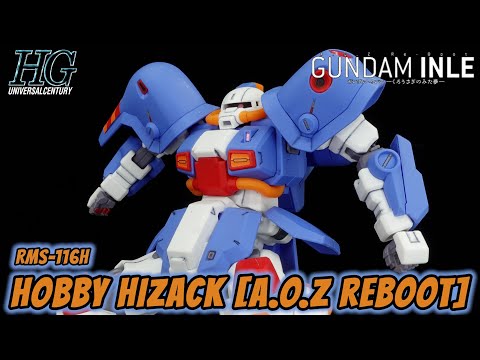 Gundam Side-F Exclusive HG Hobby Hizack [A.O.Z. Reboot] Review | AoZ:Reboot