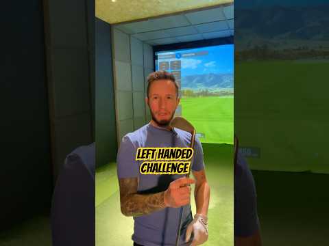 Left handed 5 iron vs shocking swings #golf #viral #subscribe #like #ytshorts #funny #comedy #fyp