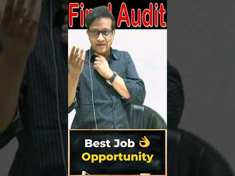 Best Job Opportunity for CA CMA | Siddharth Agarwal Audit