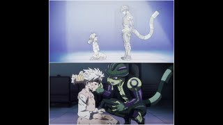 Meruem cares for komugi / hxh english dubbed