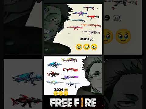 Old and new gun skin 🥺🥺 #freefire #freefirefunny #trending #gaming #memes #freefirememes #shots #fyp