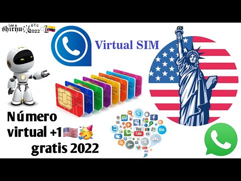 Número virtual  +1🇺🇲🇨🇦 gratis 👉 app actualizada 2022#numerovirtual #telegram #whatsapp #signal