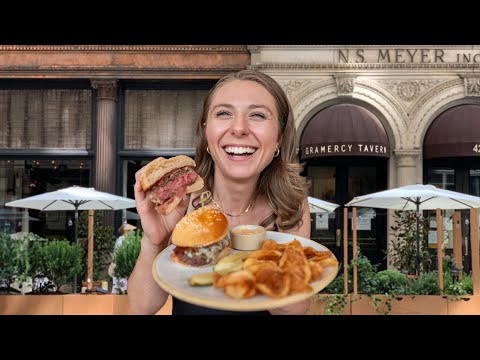 A Michelin-Starred Burger From the Founder of Shake Shack!? | Gramercy Tavern