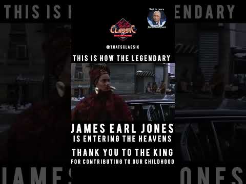 King James Earl Jones Drives To Heaven