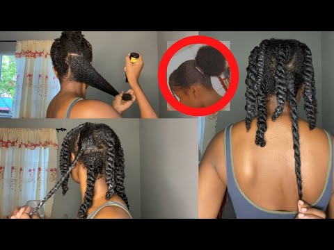 I GROW MY HAIR TO MID BACK LENGTH WITH THIS SIMPLE HAIR ROUTINE😯