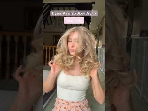 My Dyson Airwrap Routine #dysonairwrap #dysonblowdry#blowdryhair #bouncyblowdry #hairstyle #hair