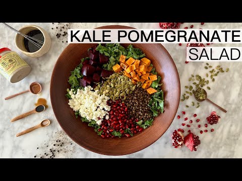 KALE POMEGRANATE SALAD