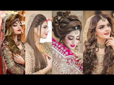 Beautiful and Trendy bridal hairstyle ideas for wedding #bridalhairstyling