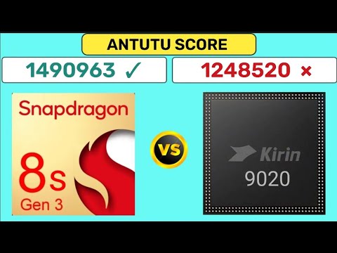 Snapdragon 8s Gen 3 🆚 Kirin 9020