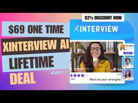 🔰💠🔰 XInterview AI Lifetime Deal | Cut Your Hiring Time in Half  | $69 Lifetime Deal | 92% Now