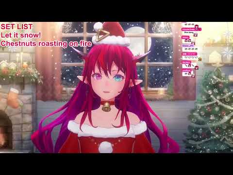 SantaRyS Sings I Want a Hippopotamus for Christmas 【IRyS' Christmas Unarchived Karaoke】