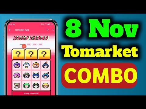 🍅Tomarket Airdrop Combo 7 November | Tomarket Daily Combo Today | Tomarket Secret Combo Today