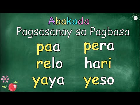 Practice Reading TAGALOG Words | Pagsasanay sa Pagbasa