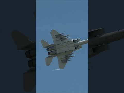 F-15 Advanced Eagle Demo with 12 air-to-air missiles