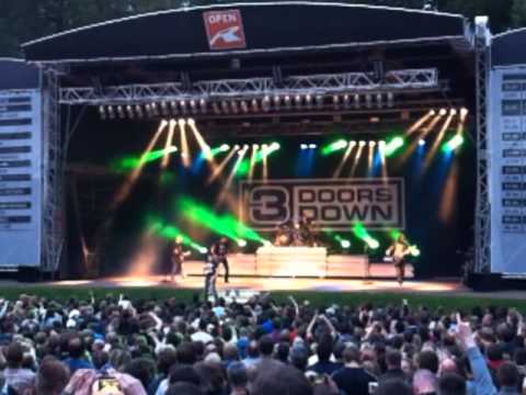 3 Doors Down - Kryptonite live Hamburg Stadtpark 10.06.2013