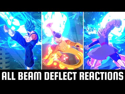 DRAGON BALL: Sparking! ZERO - ALL BEAM DEFLECT REACTIONS