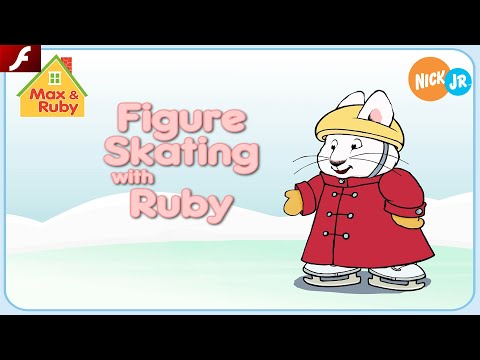 Max & Ruby™: Figure Skating with Ruby (Flash) - Nick Jr. Games