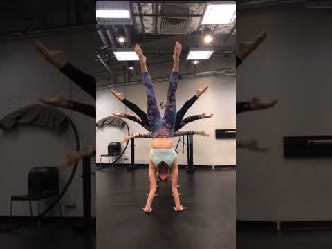 Handstand Challenge 🔥 #circus #acrobat #handstand #shorts