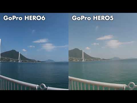 GoPro HERO6とGoPro HERO5　手ブレ補正比較動画