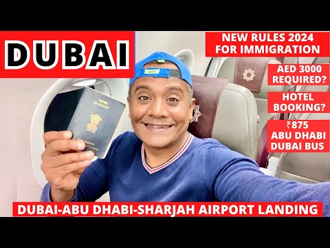 Dubai New Visa Rules For Indian & Pakistani 2024 | Show Money, Hotel Booking & Immigration