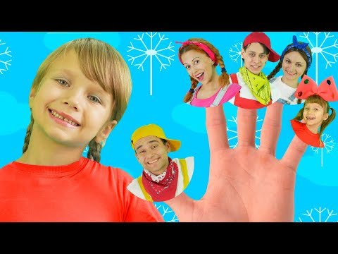 The Finger Family Song - Daddy Finger Nursery Rhymes for Kids