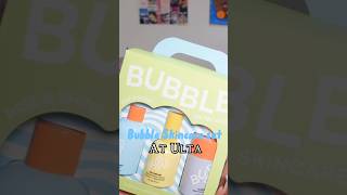 Bubble Skincare unboxing 😁 #blackgirlskincare #skincareroutine #bubbleskincare #ulta