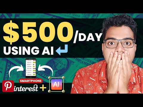 $500/Daily Using AI + Pinterest? (Affiliate Marketing For Beginners) | ClickBank Free Method 2023