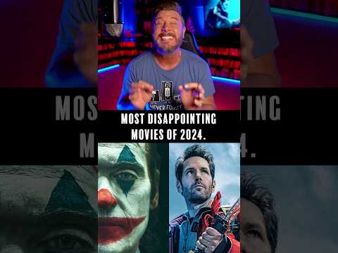 Most Disappointing Movies of 2024!