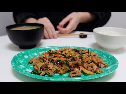 【独身一人暮らしの食事vlog】とある5日間の食事ルーティン。炊飯器で作る簡単おでん。麻婆茄子。豚キムチ。