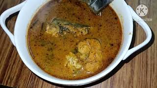 வஞ்சரம் மீன் குழம்பு /Vanjaram Fish Curry Recipe In Tamil / Indian Style Fish Curry / Seafood