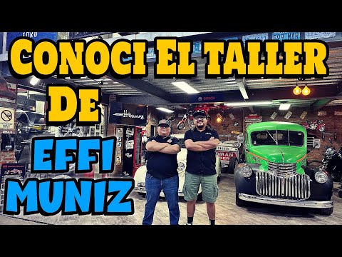 🛻 Conocí El Taller De EFFIMUNIZ Constructor Y Restaurador de CAMIONETAS CLÁSICAS 🚗