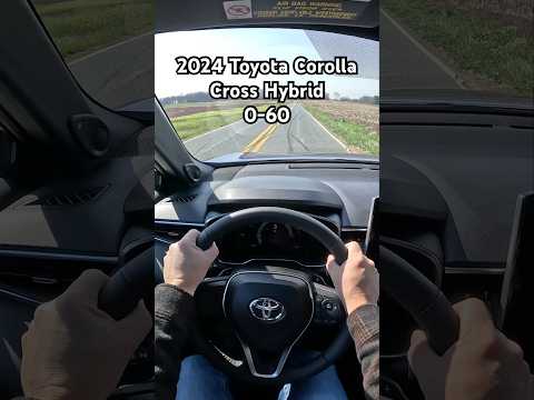 0-60 Runs | Toyota Corolla Cross Hybrid