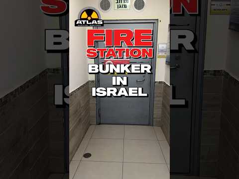 Inside an Israeli Fire Station Bunker