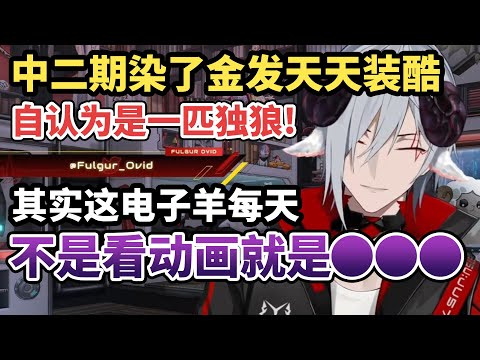 Young Fulgur's cringe chuuni teenage life. [EN/CN sub]